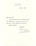 Rockwell, Norman, Signed Letter